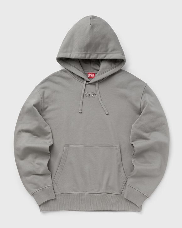 

Толстовка Diesel S-Macs-Hood-Od Sweat-Shirt, цвет frost gray