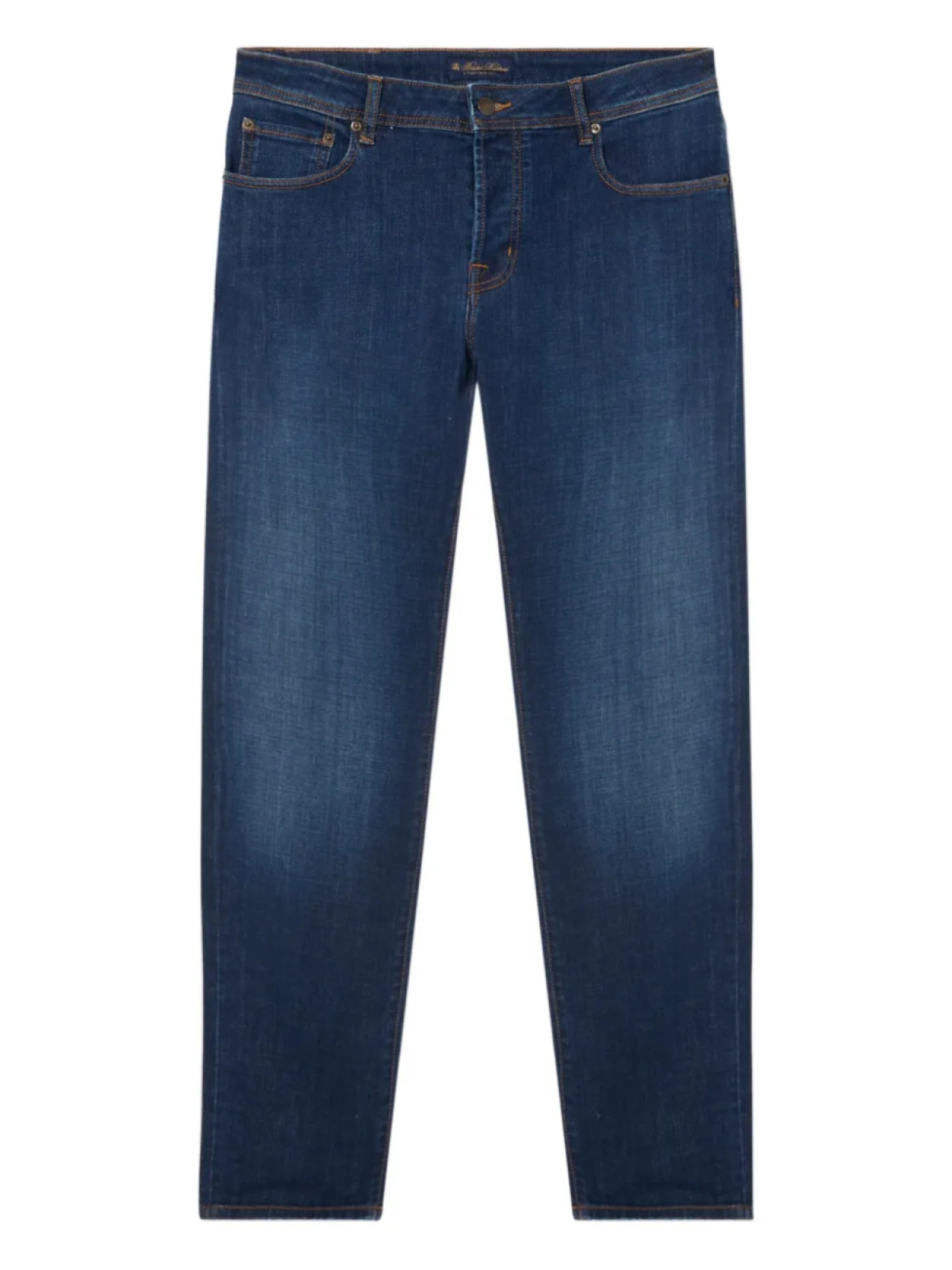 

Хлопковые джинсы Brooks Brothers, синий