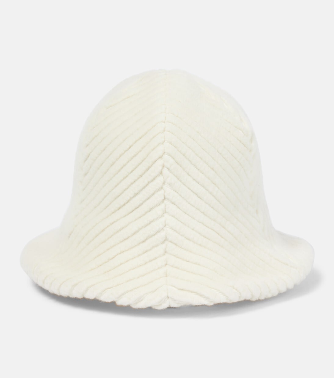 

Панама из шерсти и хлопка Loro Piana, белый