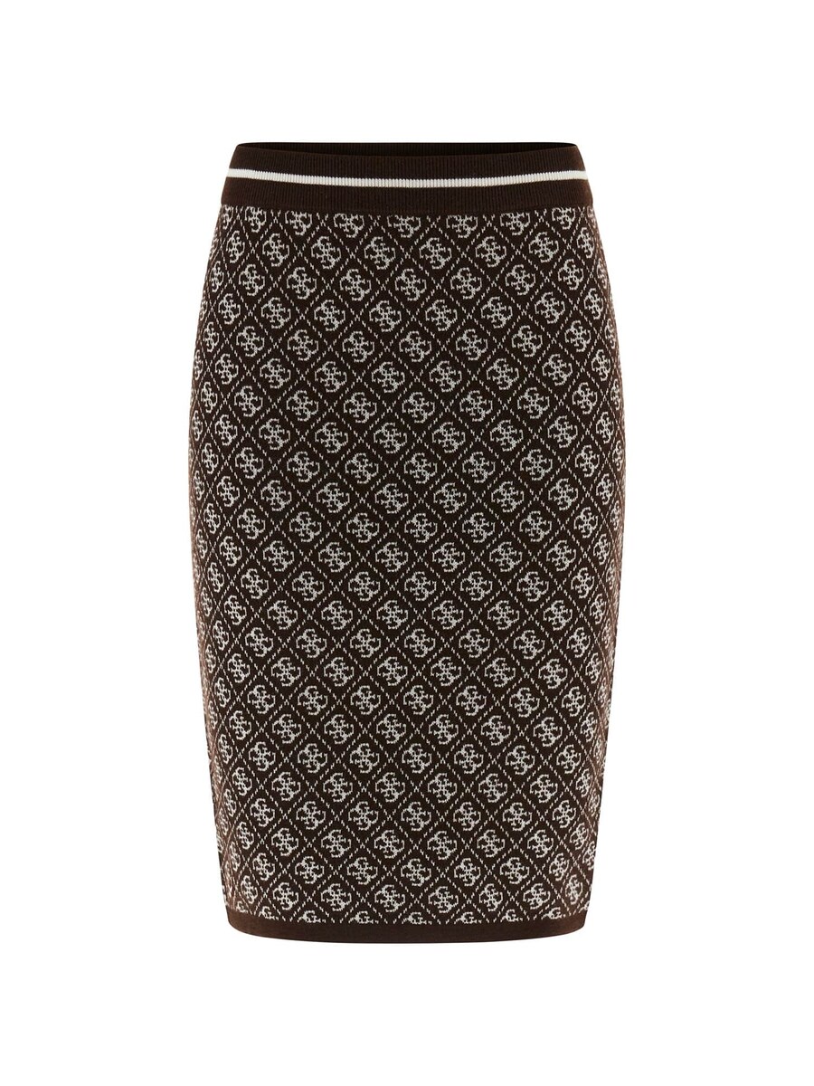 

Мини юбка GUESS, Dark brown