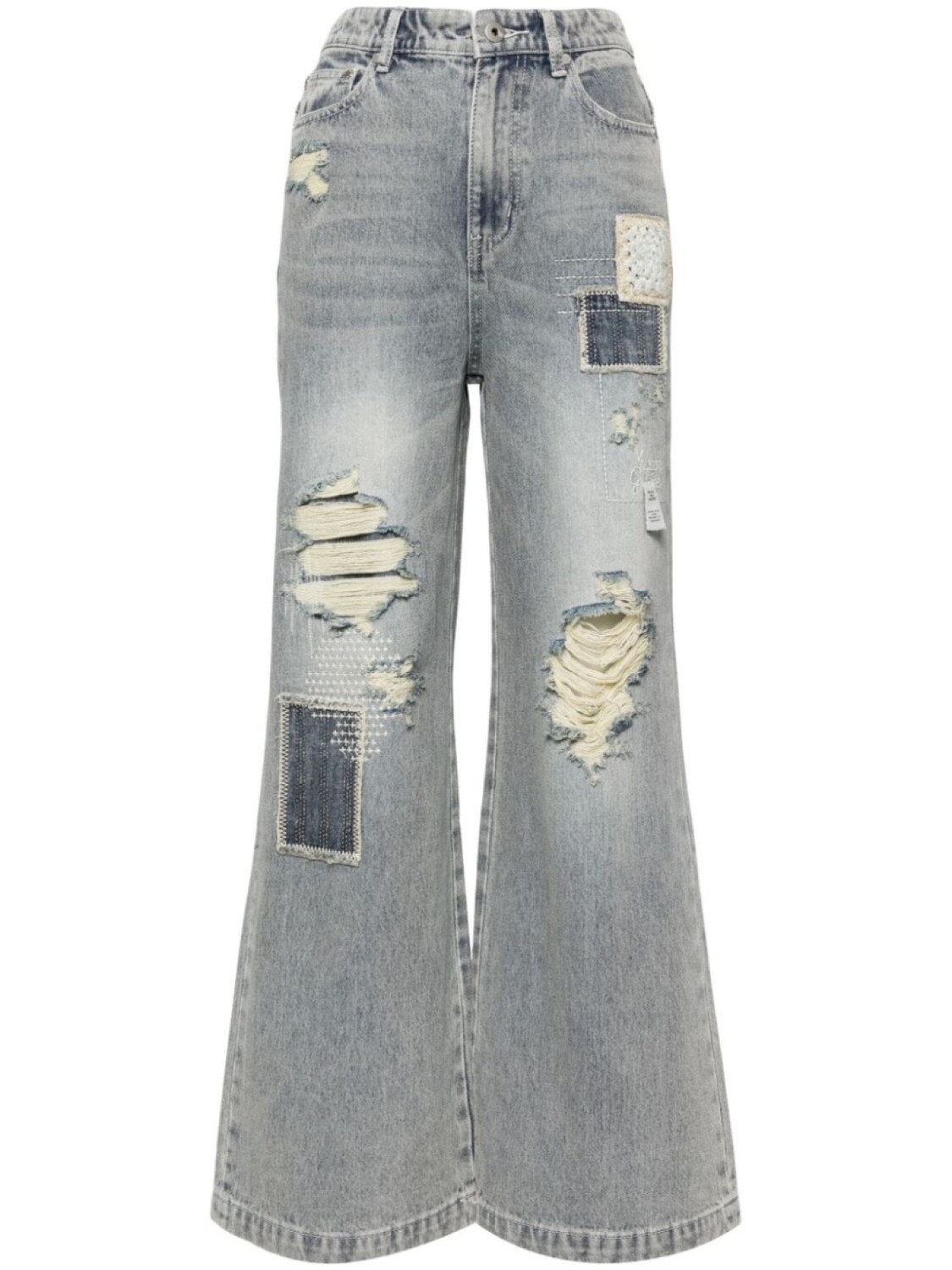 

Джинсы с прорезями Musium Div., синий