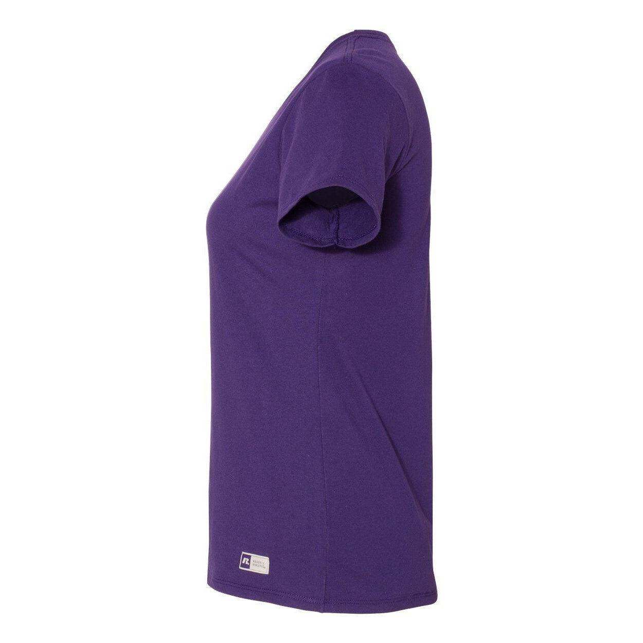 

Женская футболка Russell Athletic Essential 60/40 Performance, фиолетовый