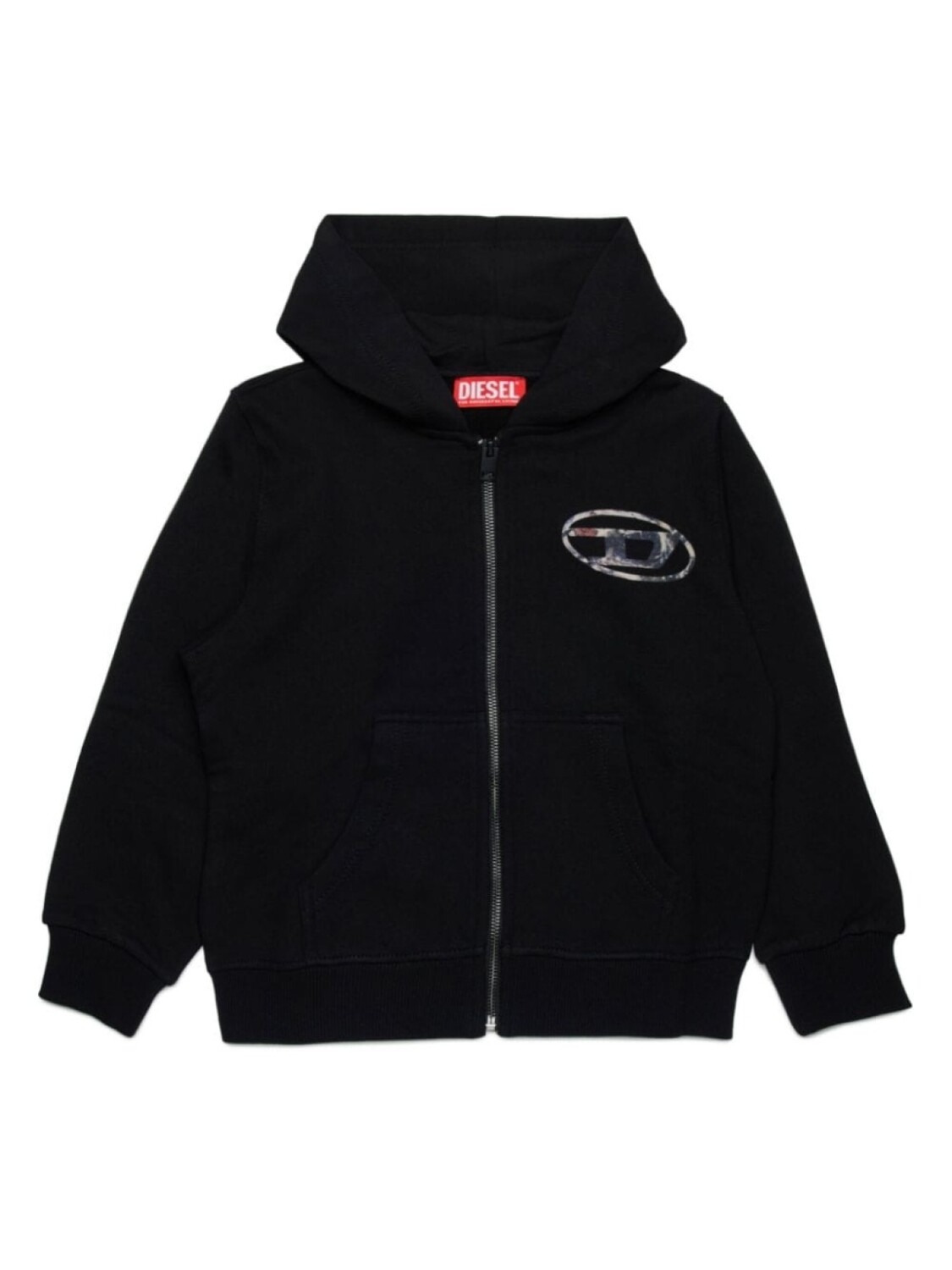 

Diesel Kids куртка с логотипом, черный