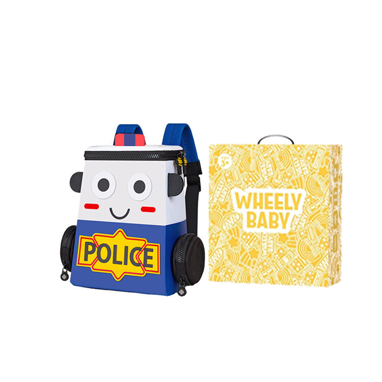 

Wheely Baby+ Kids Детская сумка, Полицейская машина S WB-003S 26*12*30см