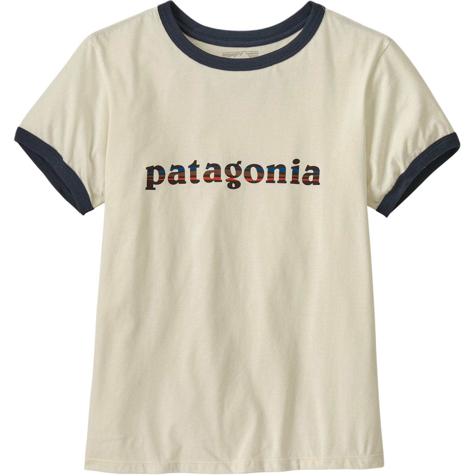 

Женские футболки с круглым вырезом Patagonia, белый