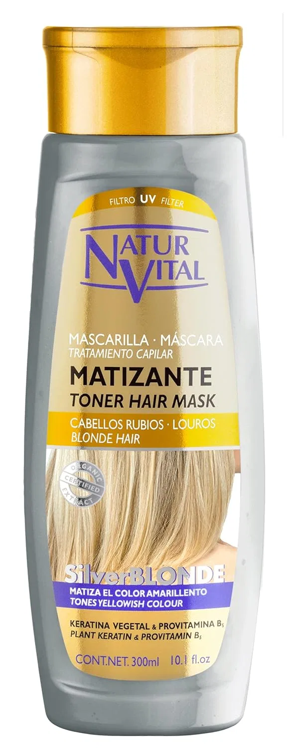 Маска для волос Matizante Silver Blonde, 300 мл Naturvital