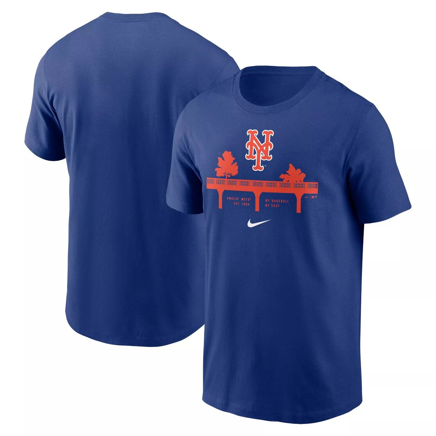 

Мужская футболка местной команды Royal New York Mets Bridge Nike