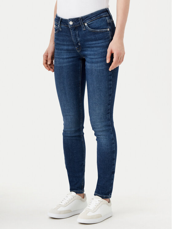

Обтягивающие джинсы J20J224491 Calvin Klein Jeans, синий