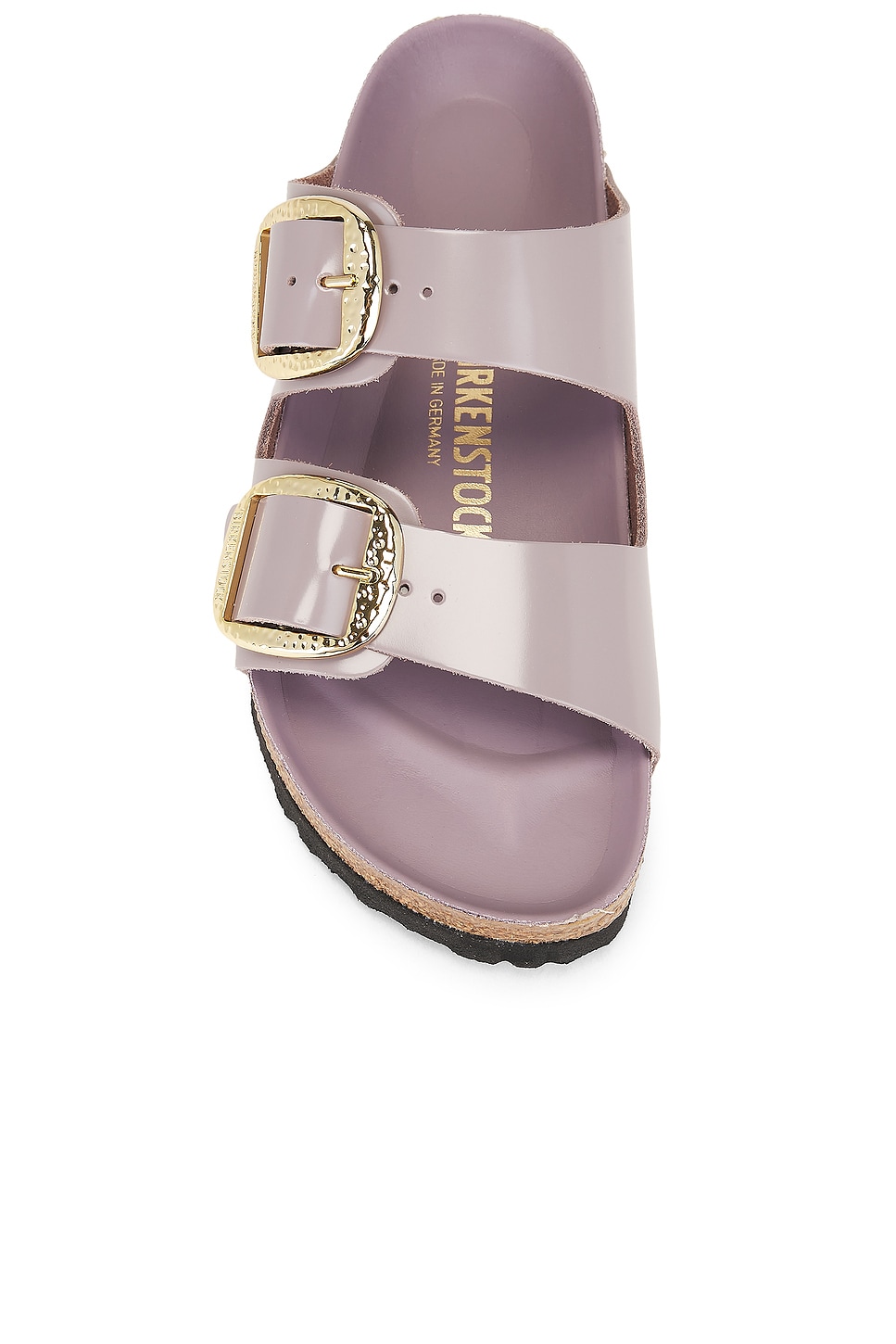 Arizona Hammered Big Buckle Сандалии Birkenstock, Faded Purple — фото 4