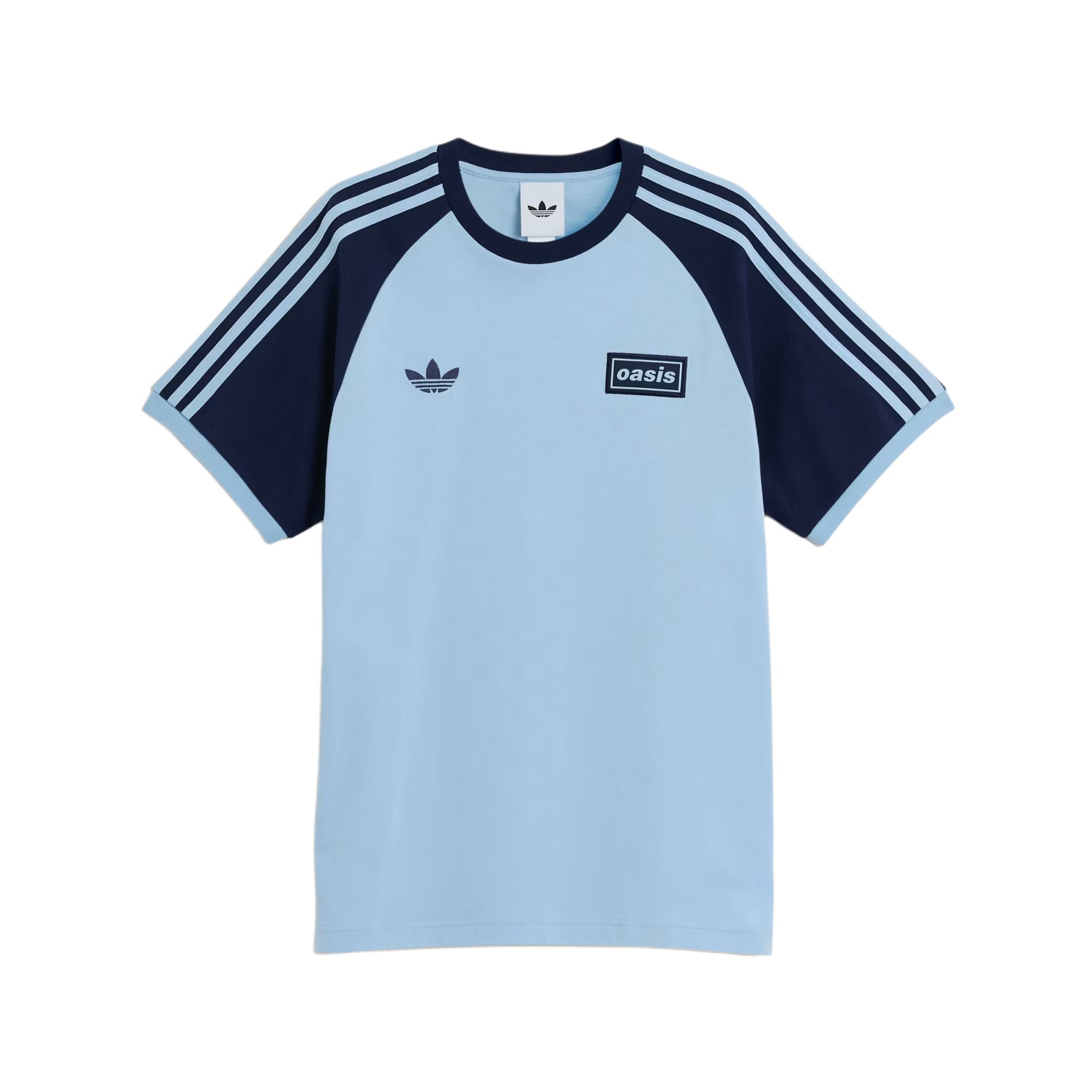 

Футболка Oasis 3 Stripes SS25 Unisex Adidas Originals, индиго, Фиолетовый, Футболка Oasis 3 Stripes SS25 Unisex Adidas Originals, индиго