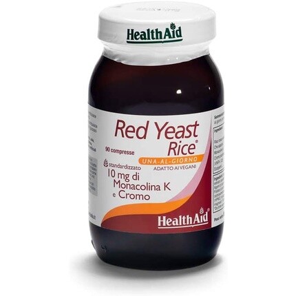 

Health Aid Красный дрожжевой рис 90 таблеток Healthaid