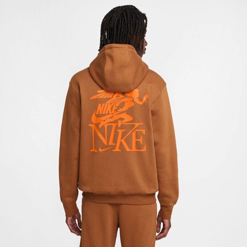 Рубашка спортивная клубная толстовка с капюшоном Nike, мультиколор — фото 2