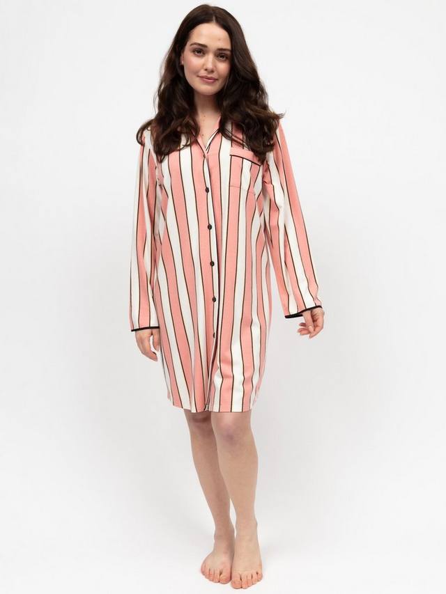 

Ночная рубашка Bonnie Stripe Cyberjammies, Pink/Multi