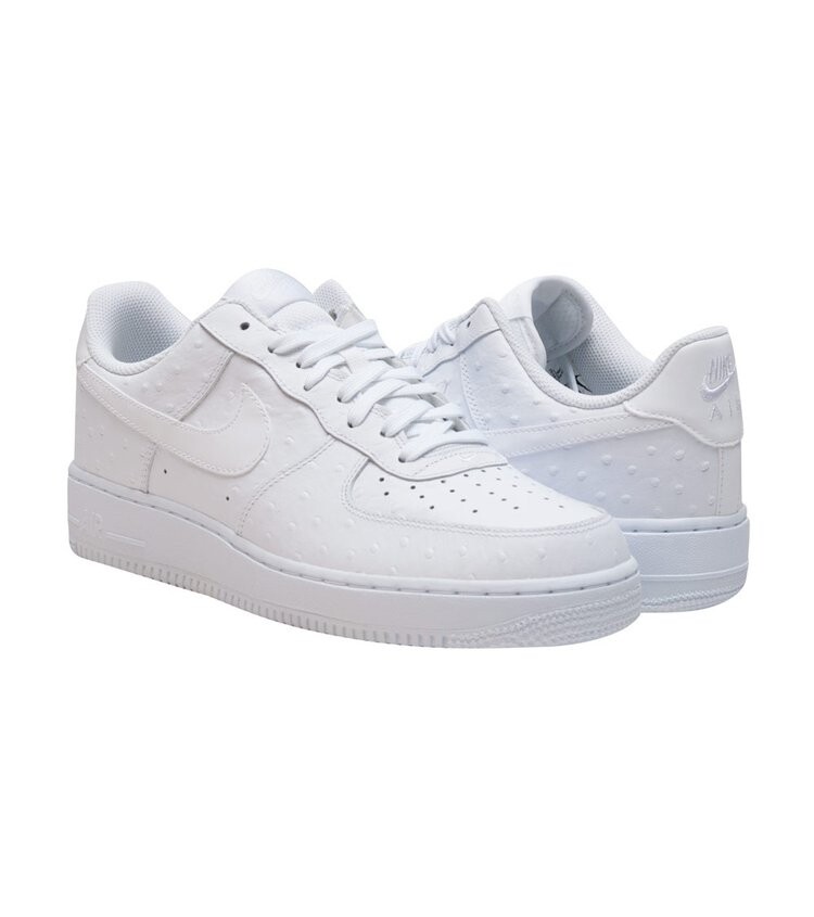 Кроссовки Nike Air Force 1 Low '07 LV8 'Ostrich', белый — фото 3