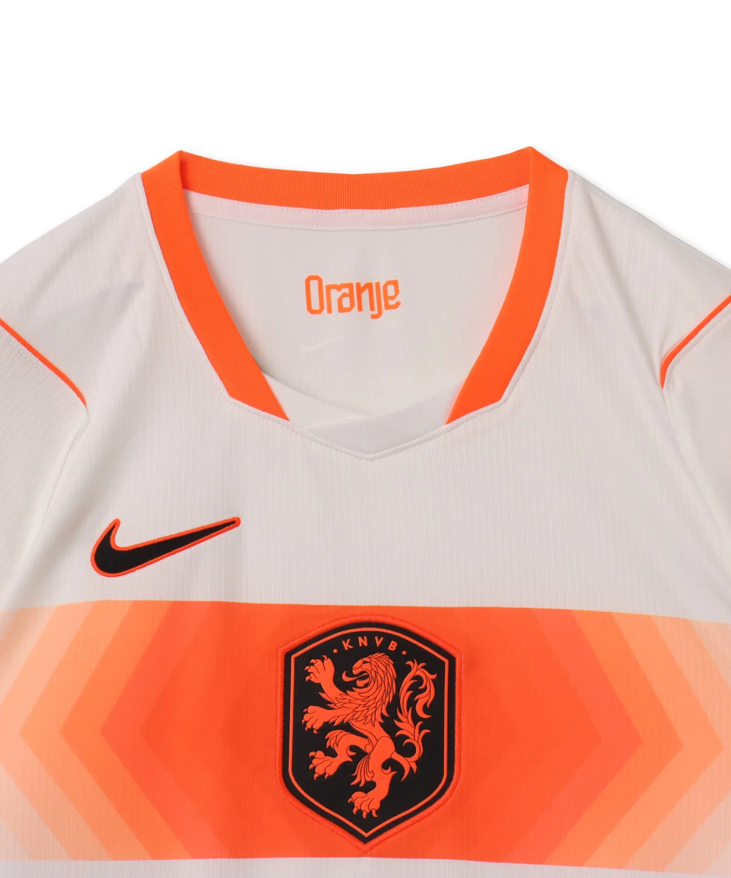 Мужская футболка Nike KNVB DF JSY SS STAD AW белая — фото 3