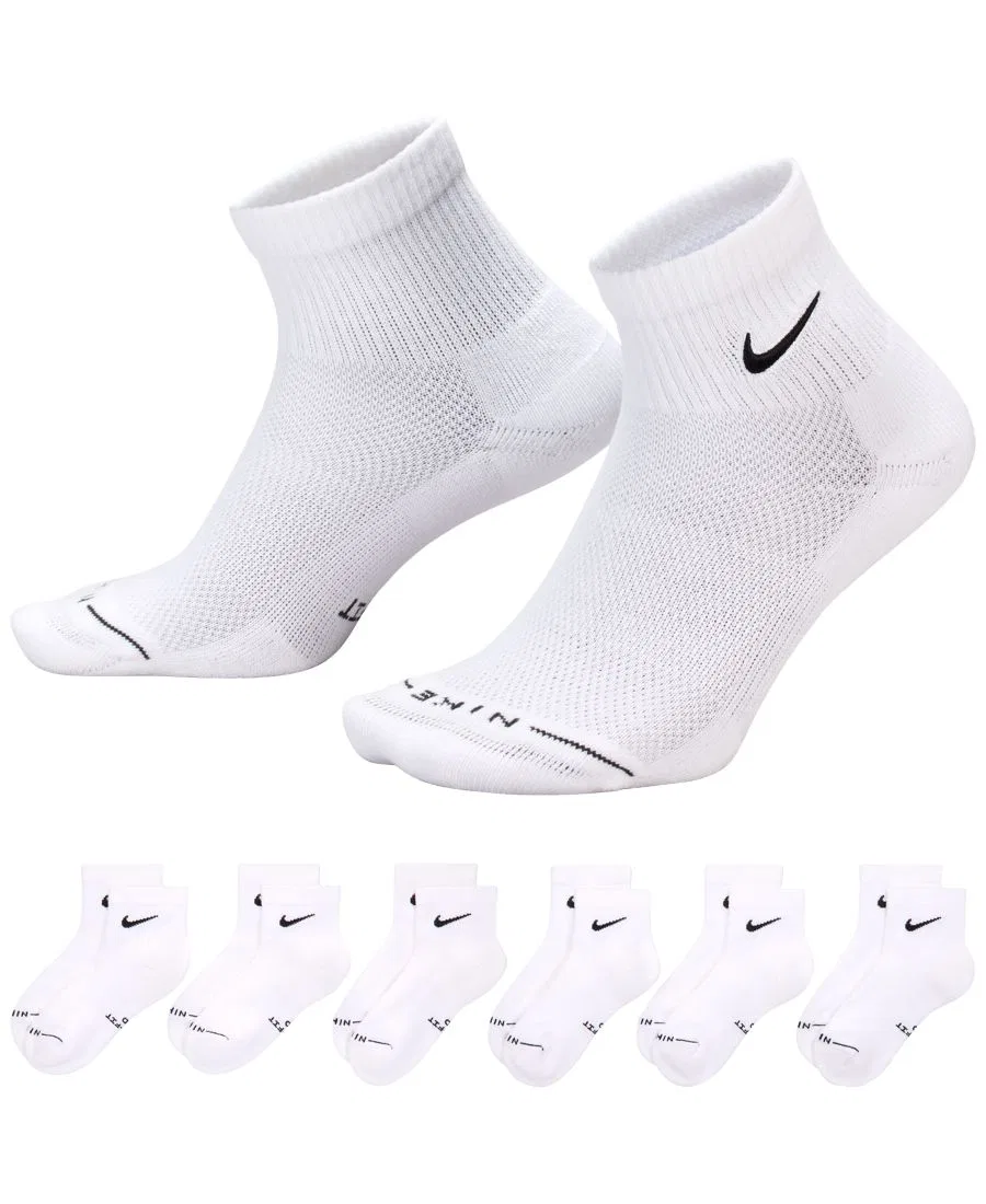 Мужские повседневные высокие носки (6 пар) Nike, белый — фото 3