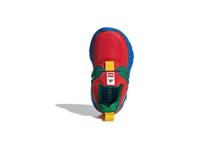 Детские кроссовки Lego X Rapida TD Low-top красного/синего цвета Adidas — фото 4