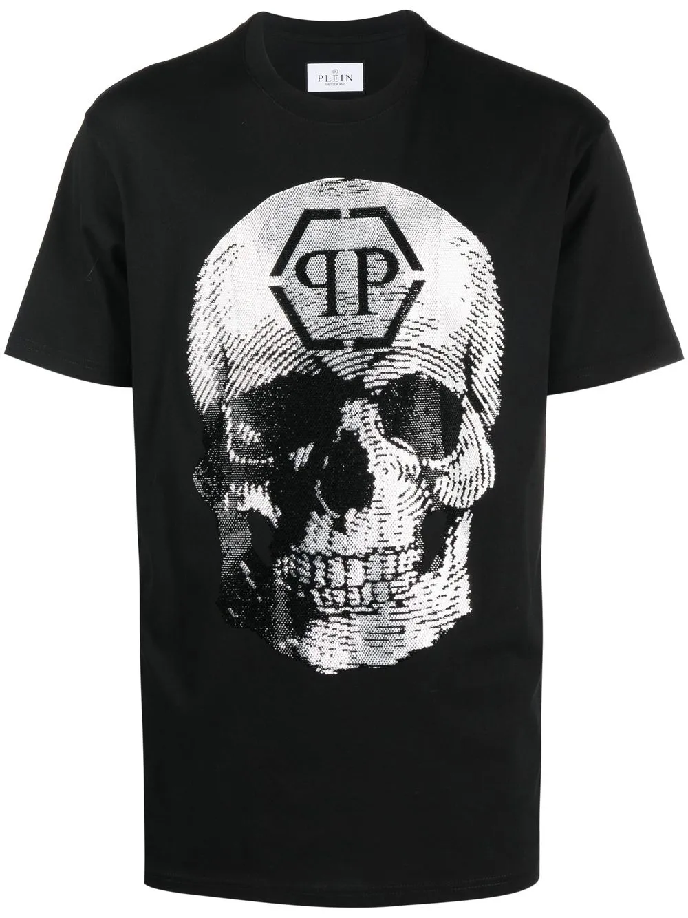 

Футболка с принтом Philipp Plein, черный