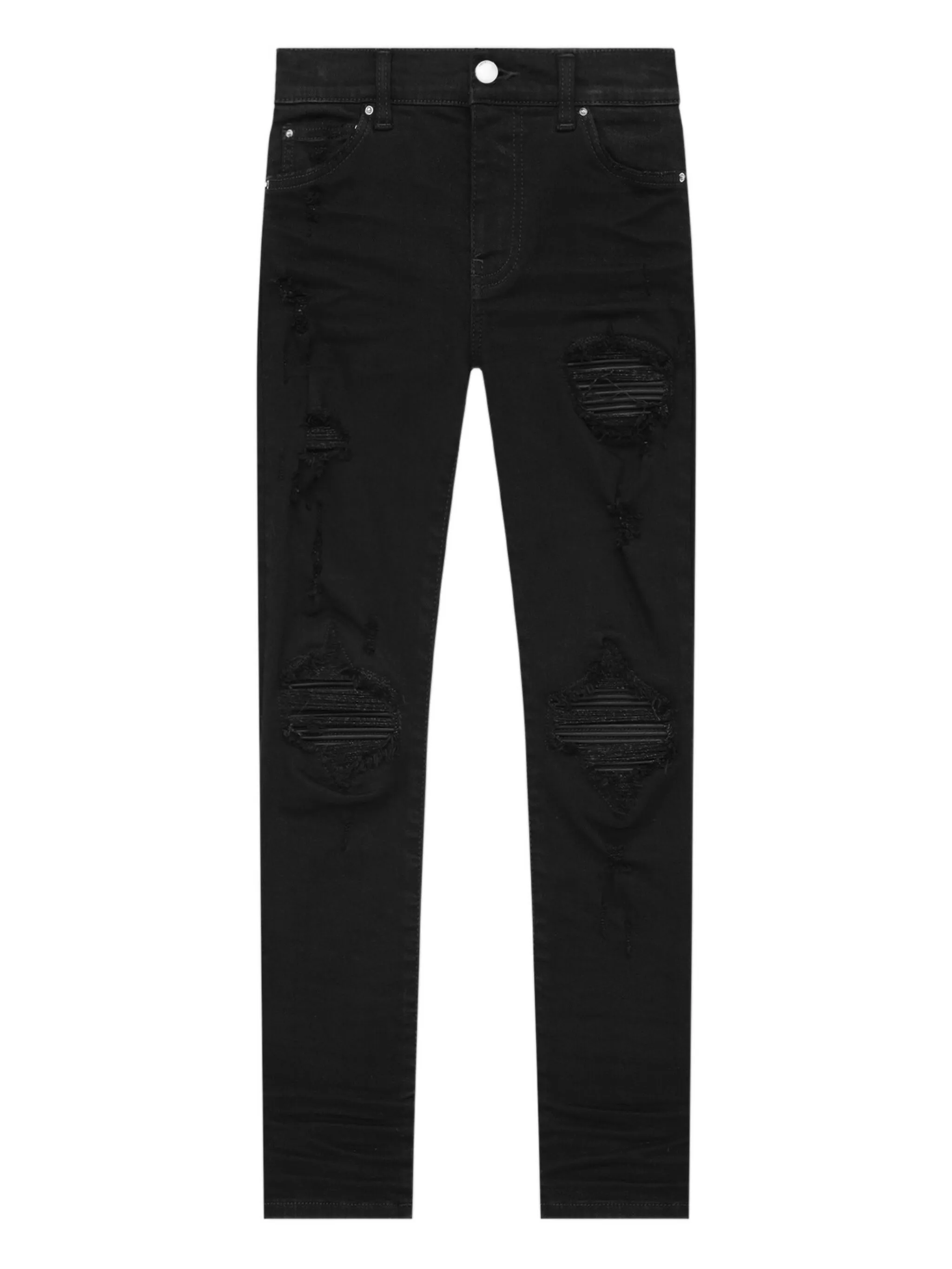 

Потертые джинсы MX1 Amiri Kids, черный