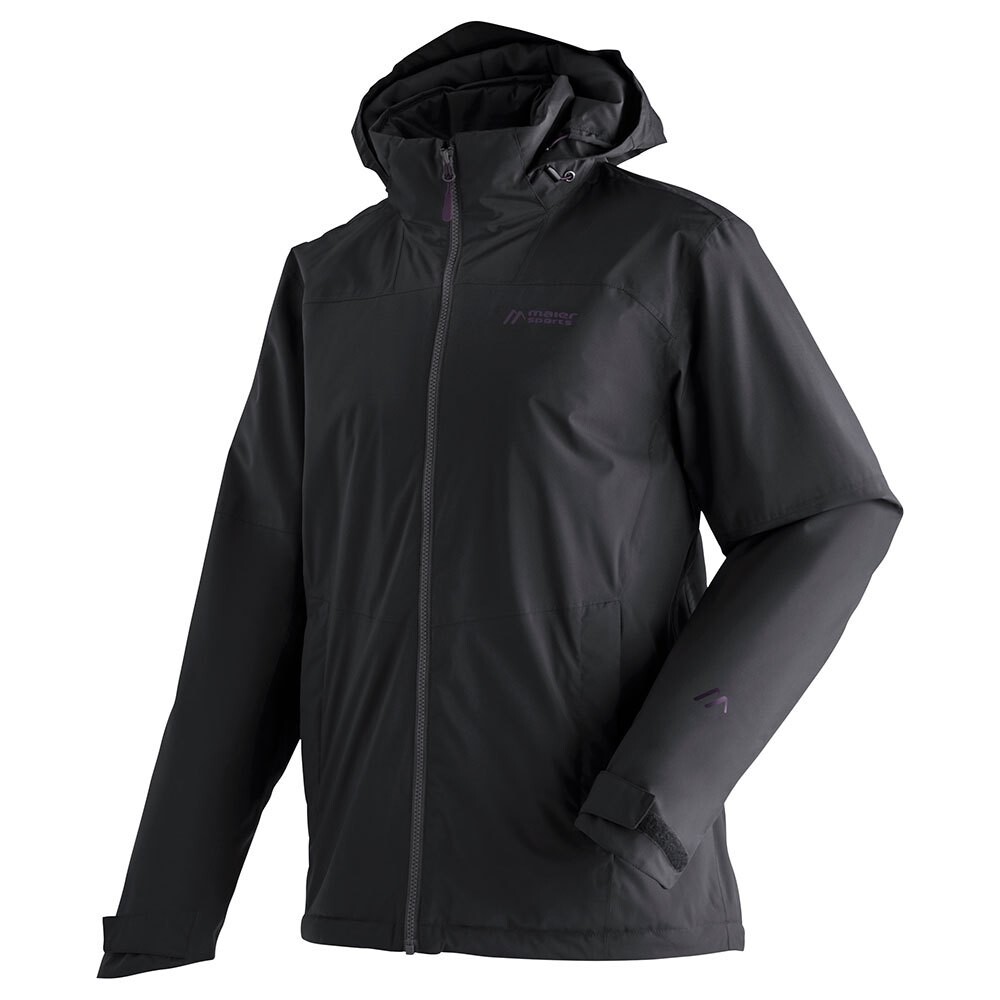 

Куртка Maier Sports Metor Therm Rec M Full Zip Rain, черный