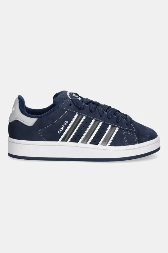 Детские замшевые кроссовки Campus 00s Adidas Originals, темно-синий — фото 2