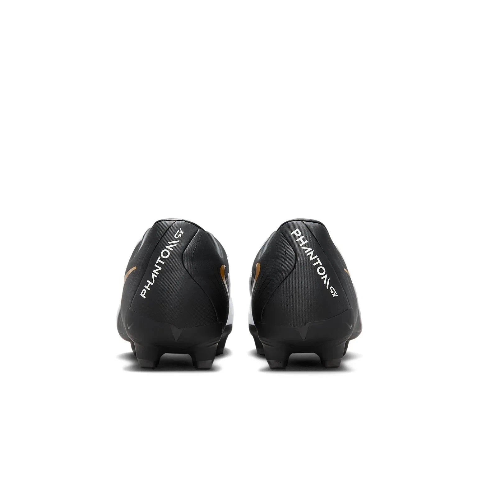 Футбольные бутсы Nike Phantom GX 2 Academy MG FD6723-100 унисекс, белые с черными вставками, NIN554 — фото 4