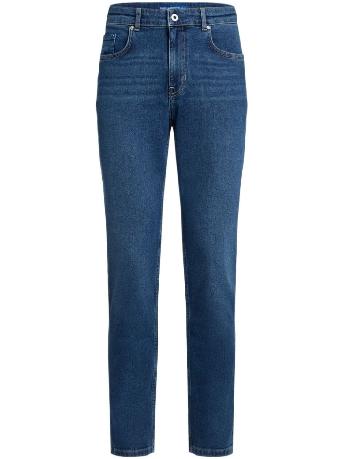 

Узкие джинсы с пятью карманами Karl Lagerfeld Jeans, синий