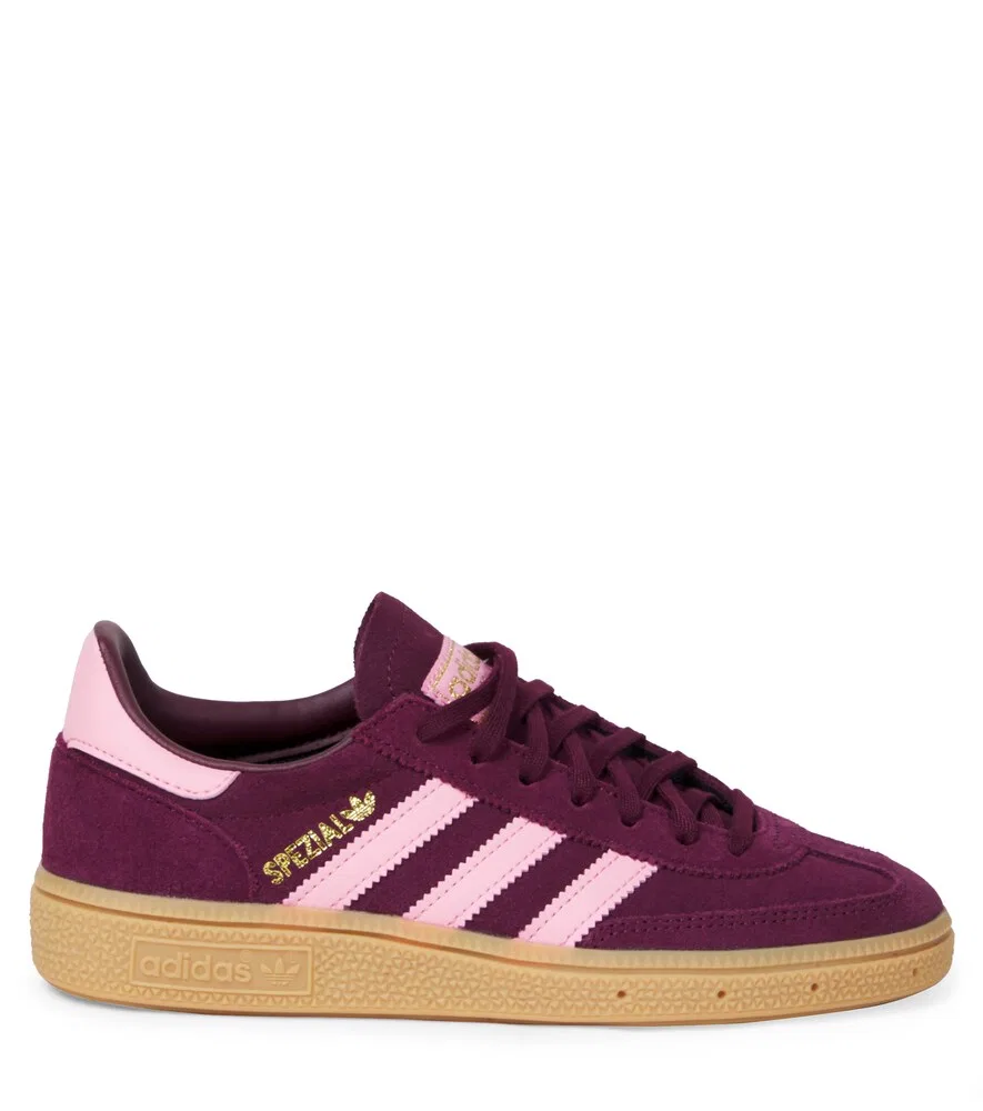 Кроссовки Handball Spezial Adidas Originals Kids, бургунди — фото 3