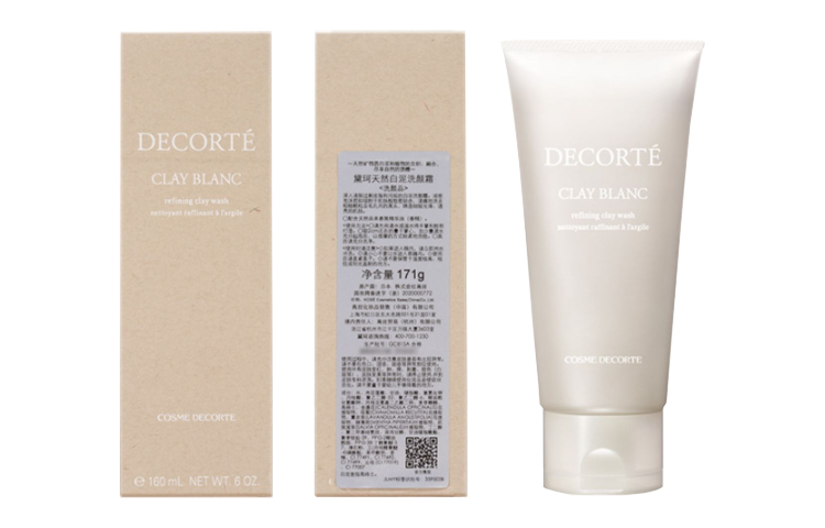 DECORTE Daike Natural White Clay очищающее средство увлажняющее, восстанавливающее, контролирующее жирность и очищающее 171g — фото 3