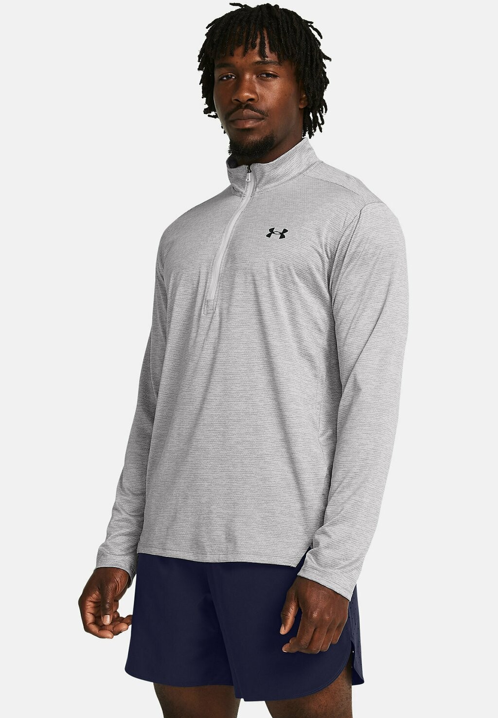 

Свитер Long-Seves Tech Vent Zip Under Armour, цвет distant gray