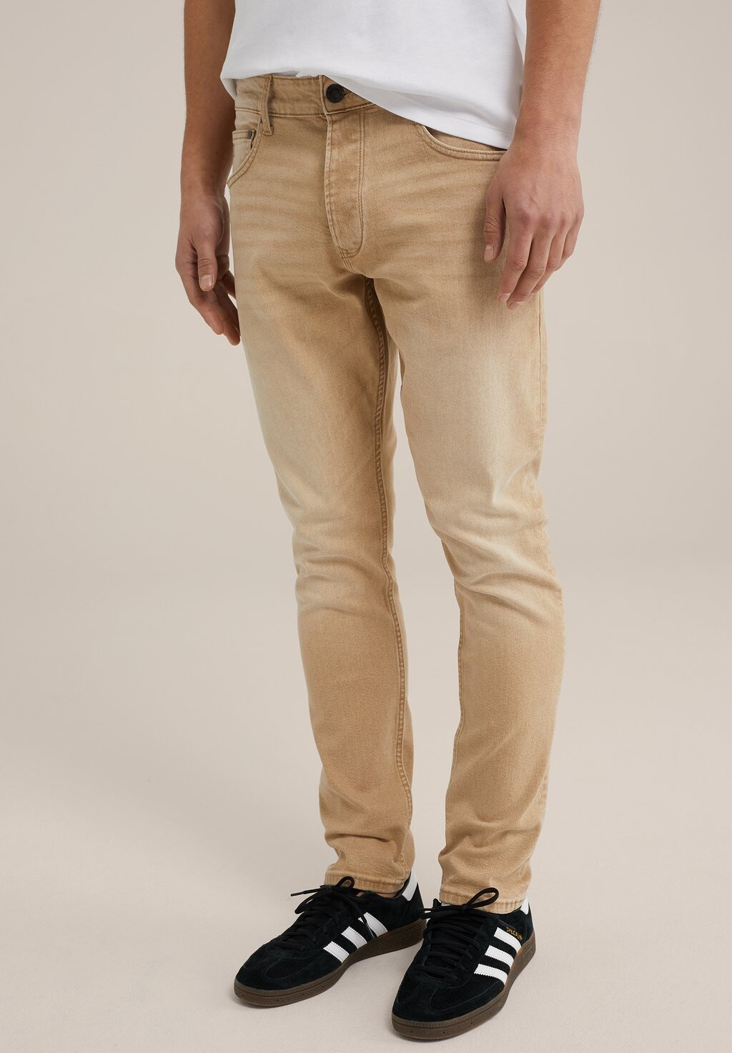 

Джинсы приталенного кроя BLUE RIDGE WE Fashion, цвет beige