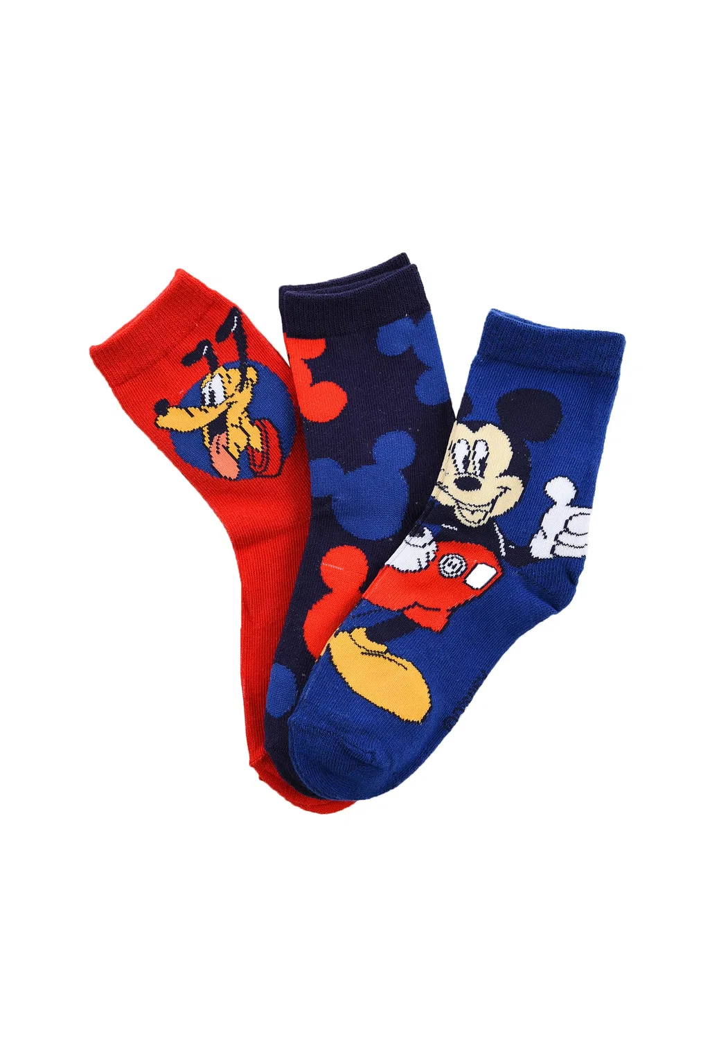 Носки детские с Микки Маусом, Disney Mickey Mouse, мультиколор — фото 2