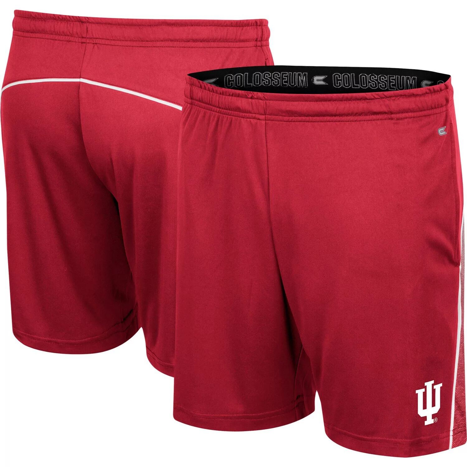 

Мужские шорты Indiana Hoosiers Laws of Physics малинового цвета Colosseum