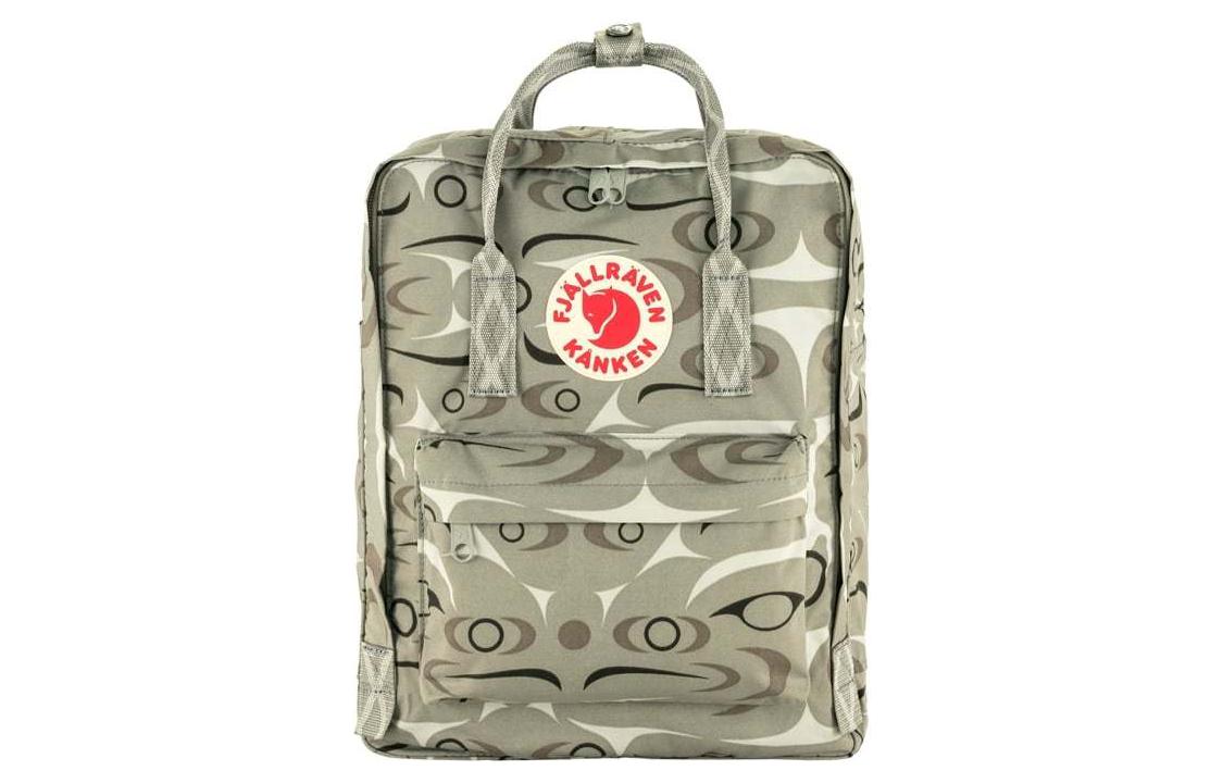 

Fjallraven Переработанный полиэстеровый рюкзак унисекс серо-зеленый, Gray Green