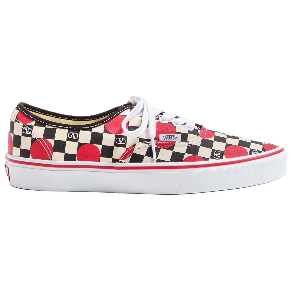 Valentino Vans Collaboration Vlogo низкие кеды Canvas мужские красные — фото 3
