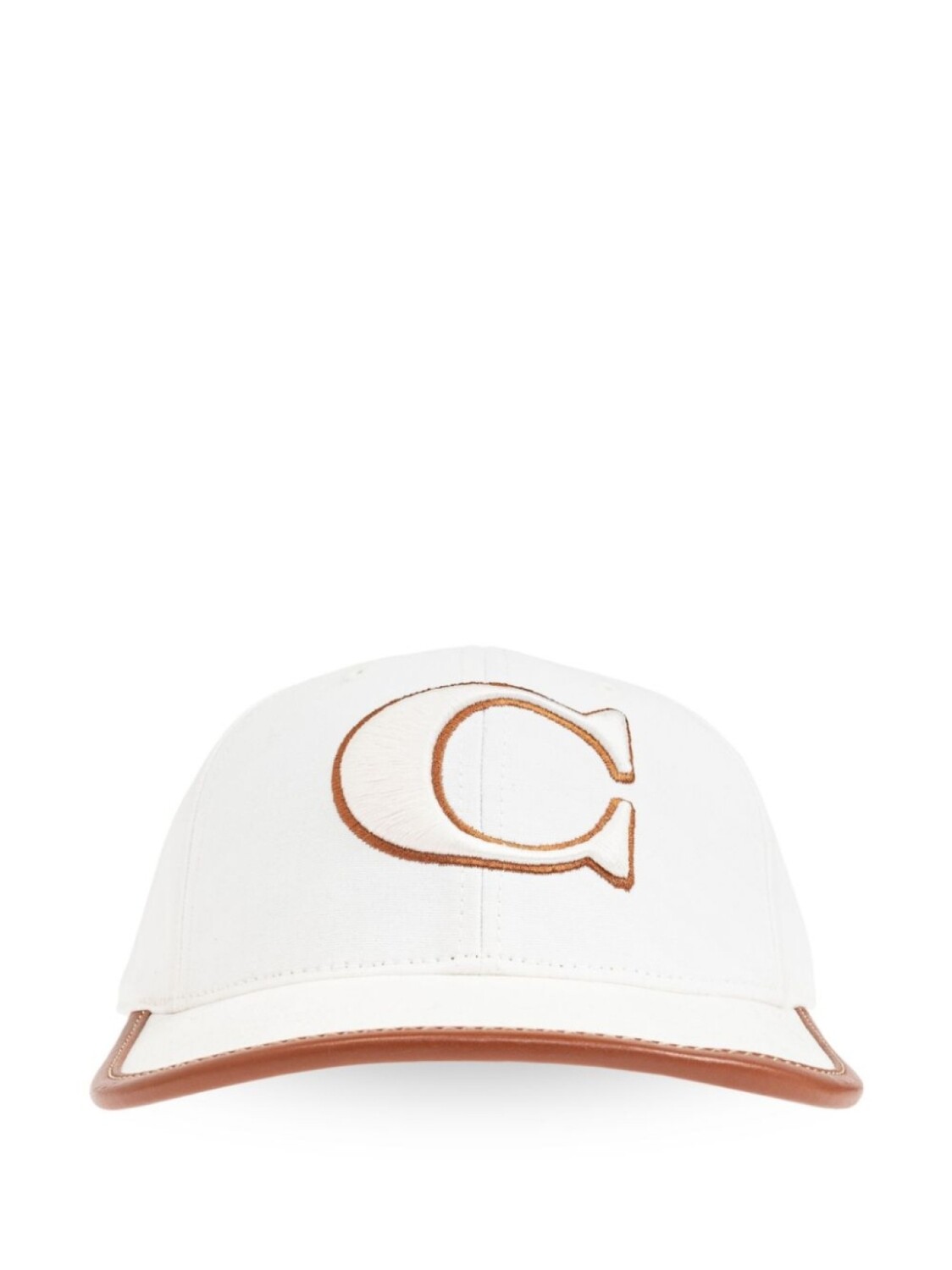

Кепка с вышитым логотипом Coach, белый