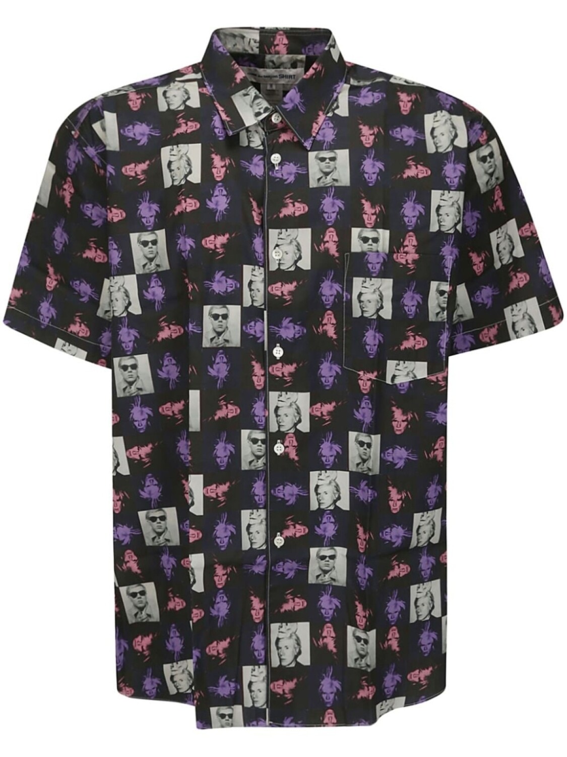 

Comme Des Garçons Shirt рубашка с принтом, фиолетовый