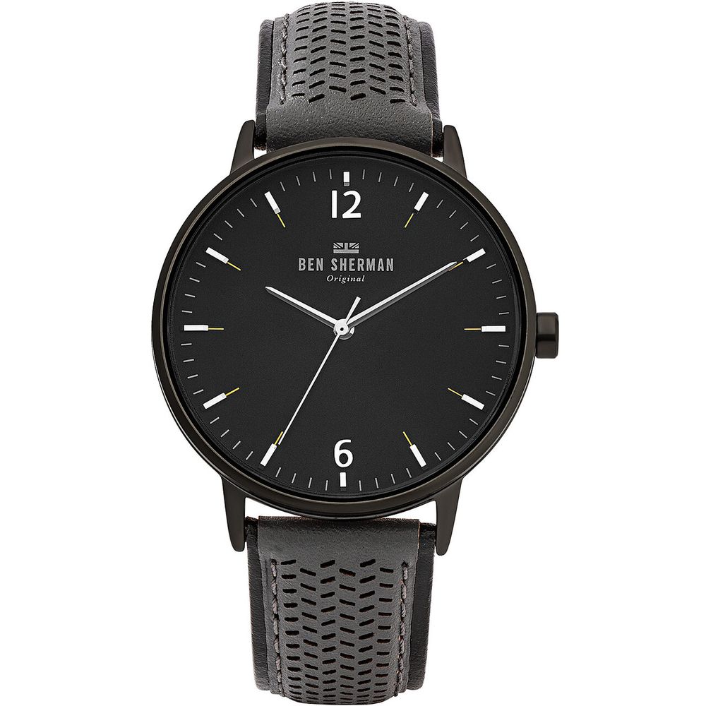 

Черные кожаные часы Ben Sherman