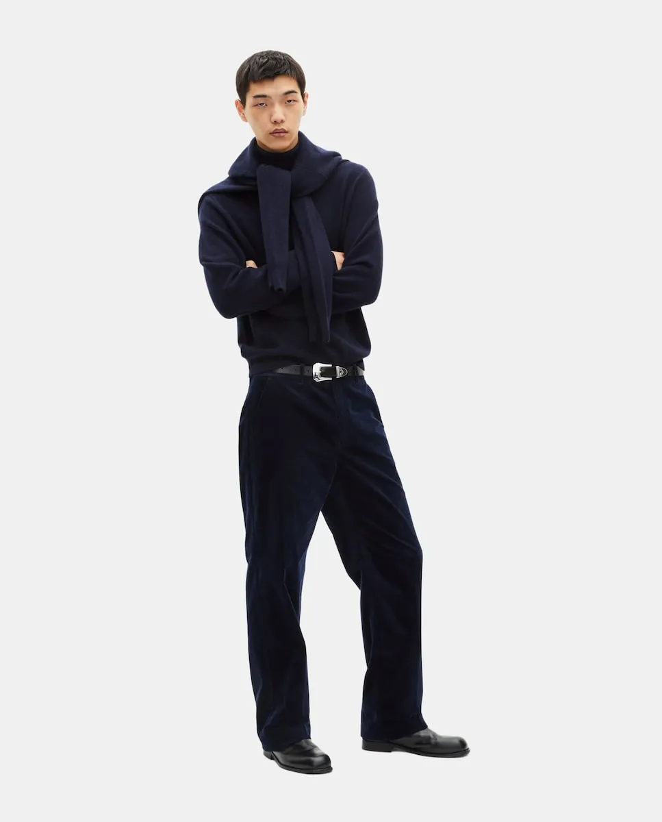 

Широкие мужские вельветовые брюки The Kooples, синий