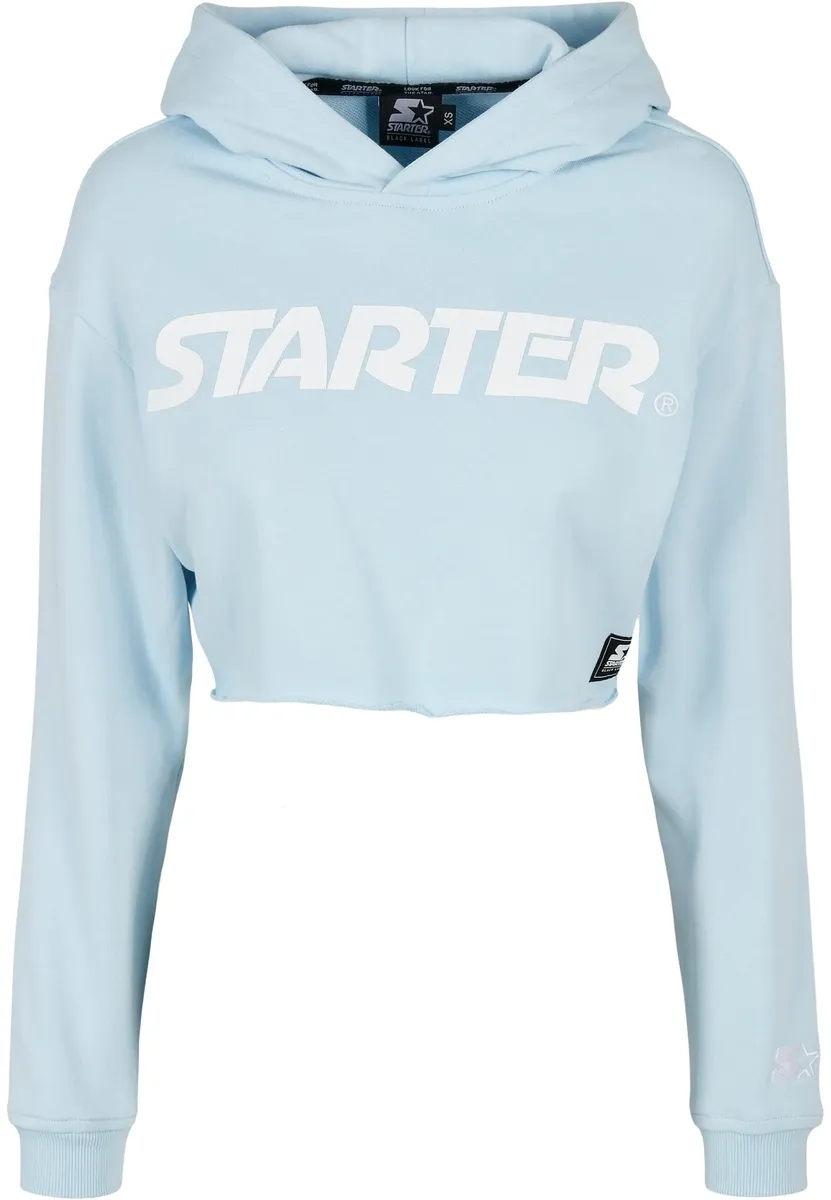 

Свитер с круглым вырезом Starter Black Label "Женская женская укороченная толстовка Starter Black Label Starter", синий