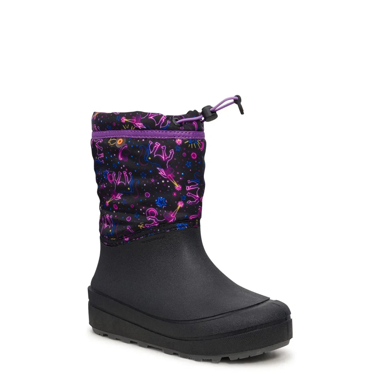 Водонепроницаемые зимние ботинки Bogs Snow Shell Purple Multi Neon Unicorn RHS6493