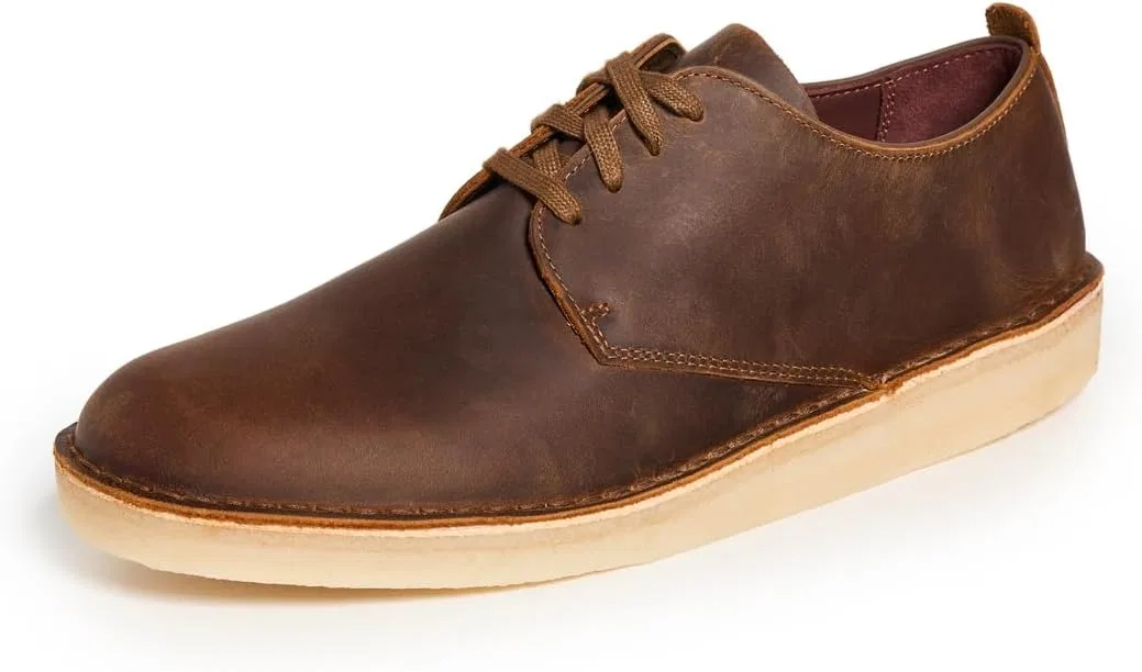 Мужские замшевые туфли Clarks Coal London Maple, 2-Beeswax