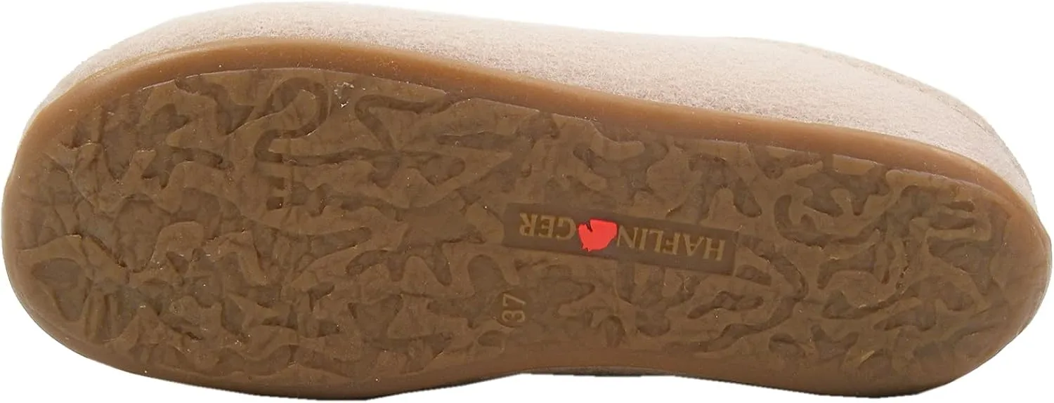 Тапочки Haflinge Everest Fundus унисекс для взрослых Haflinger, бежевый — фото 4