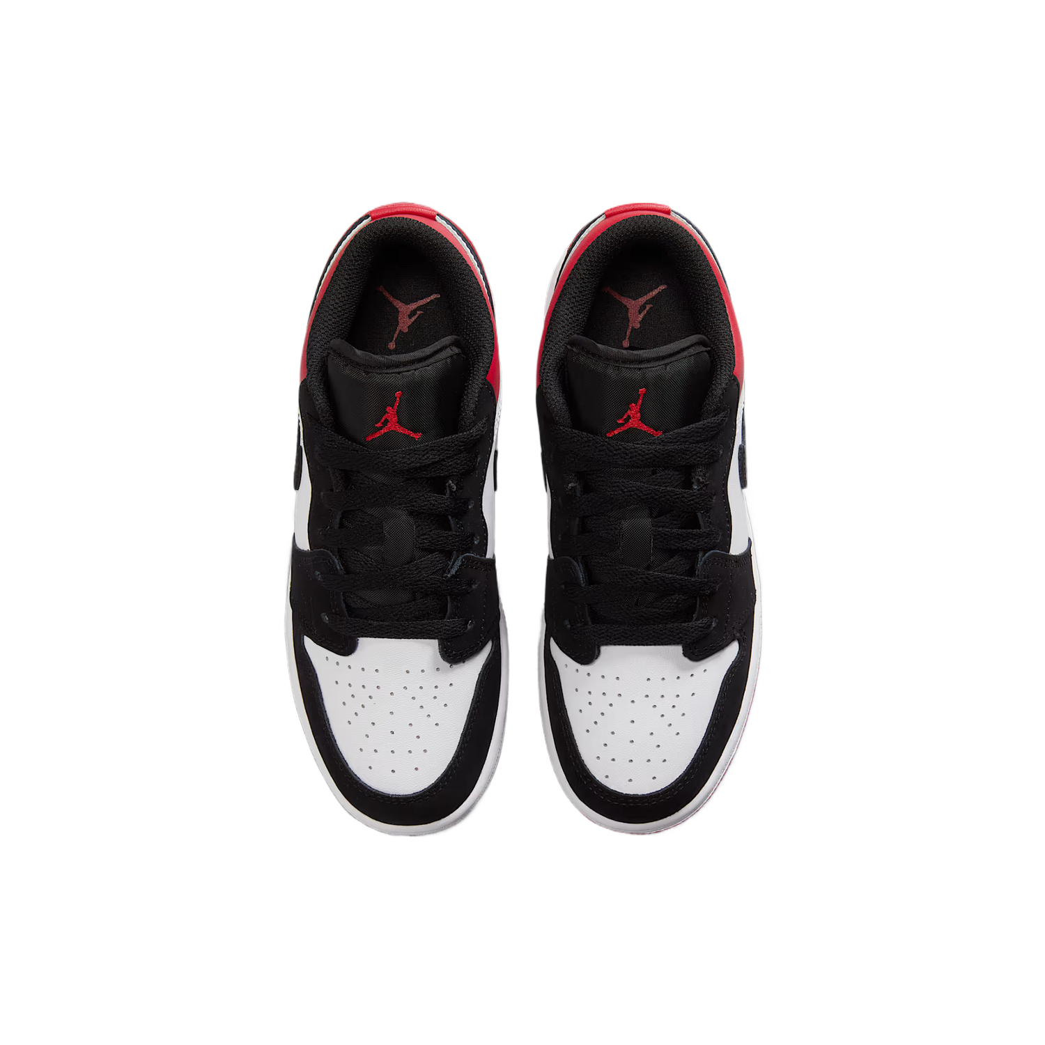 Jordan Air 1 Mid top детские тренировочные кроссовки черные для подростков — фото 3