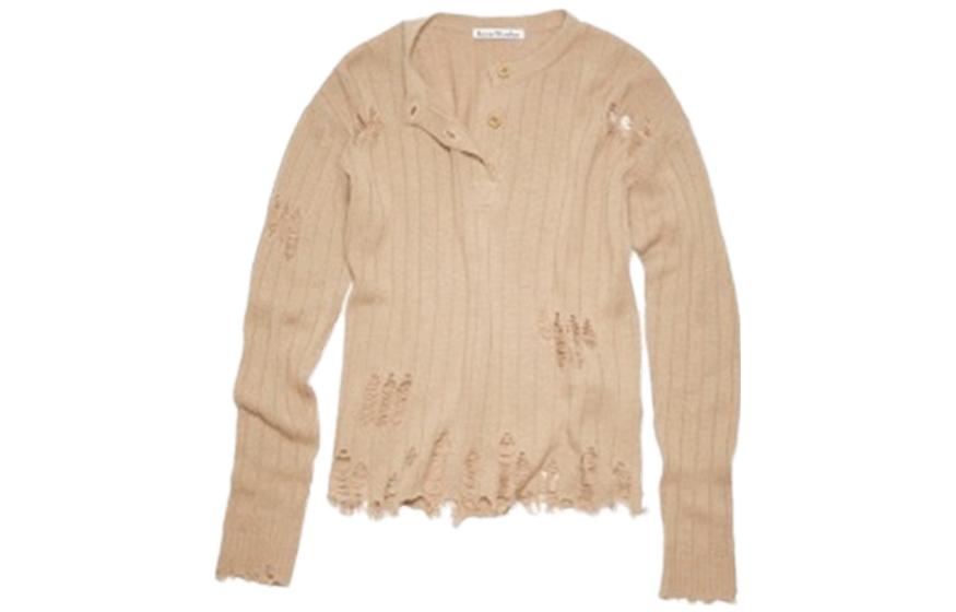 

Вязаная кофта Camel Brown Acne Studios