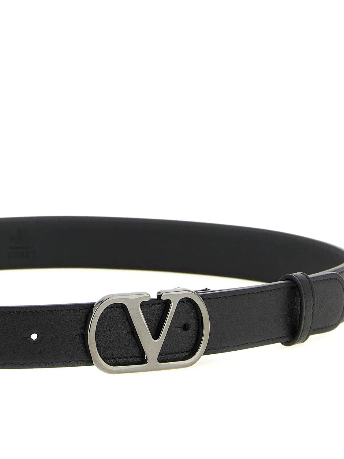 Ремень VALENTINO GARAVANI VLogo Signature, черный — фото 3