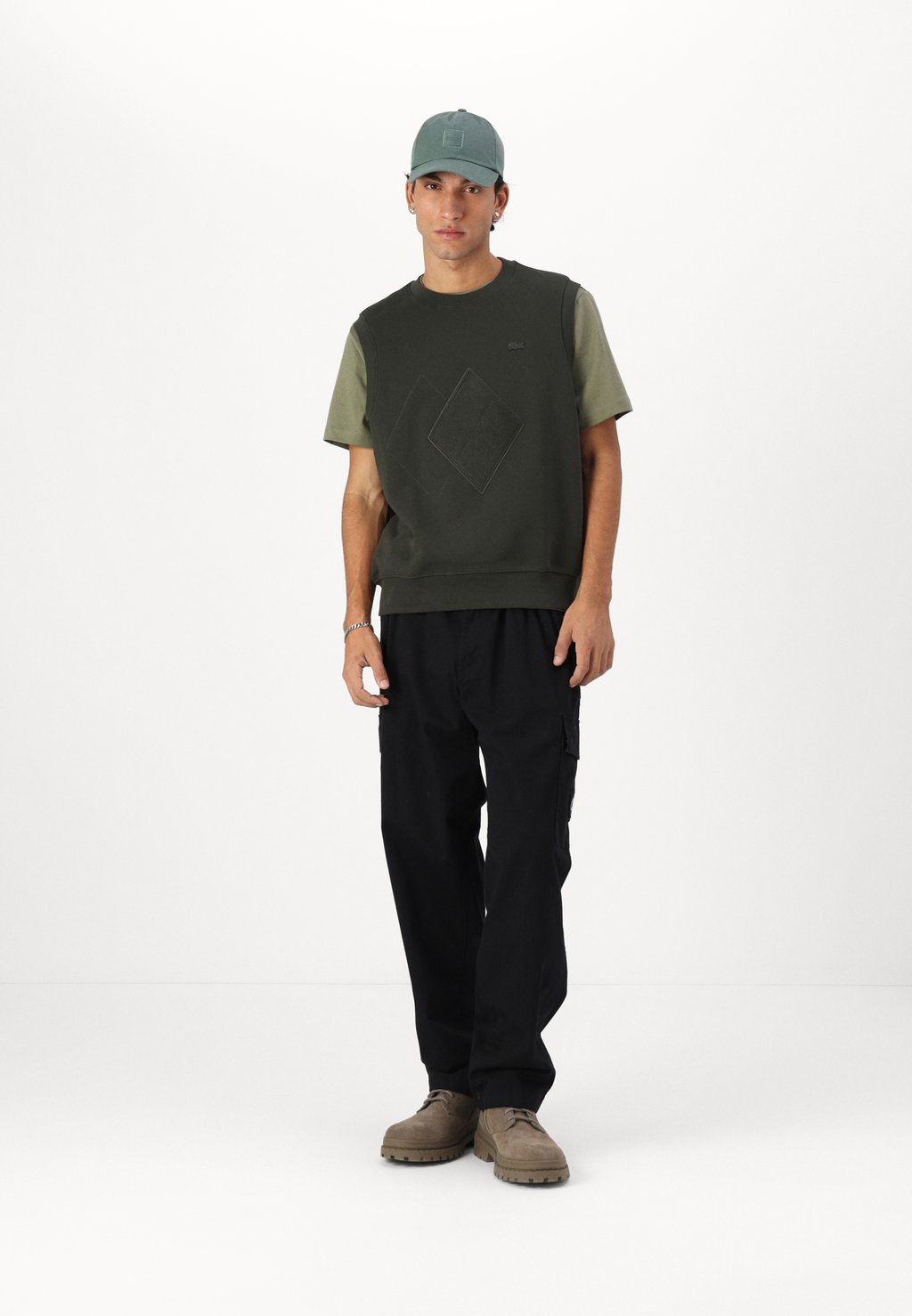 

Толстовка Lacoste, темно-зеленый