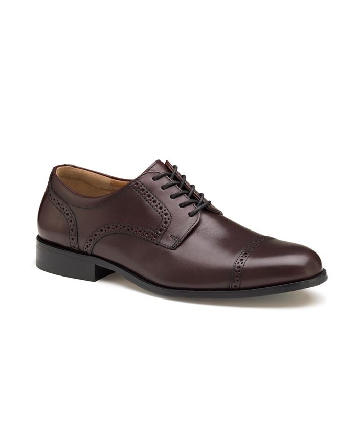 

Мужские оксфорды Harmon с закрытым носком Johnston & Murphy, цвет Burgundy