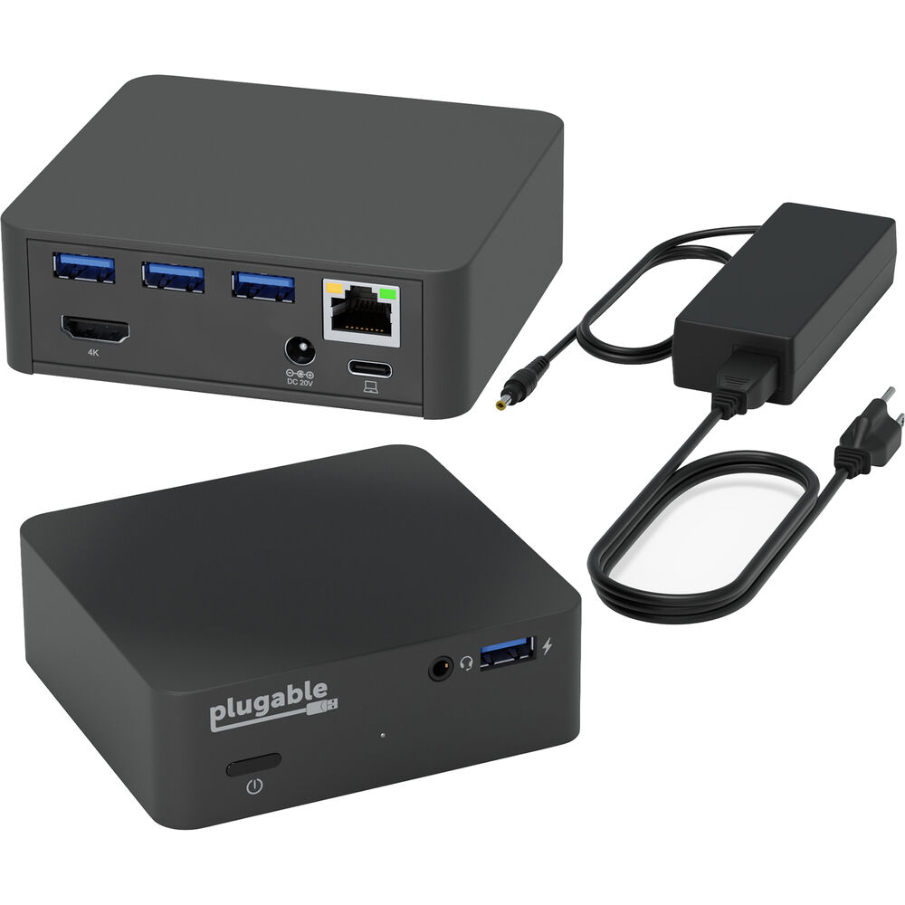 

Док-станция Plugable USB Type-C Mini Docking Station with 85W Power UD-CAM