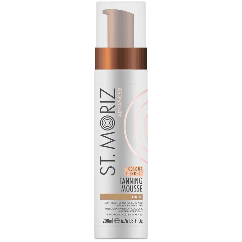 

Пенка-автозагар корректирующая цвет нежного оттенка St.Moriz Advanced Pro, 200 мл